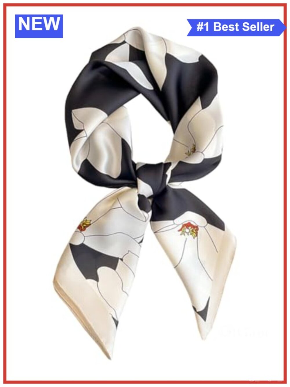 Satin Bandana Headscarf Women Silky Hair Scarves Fashion Lightweight